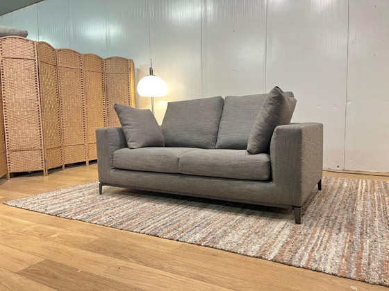 Image 1 of Minotti Andersen 2-Seater Grey, New Condition