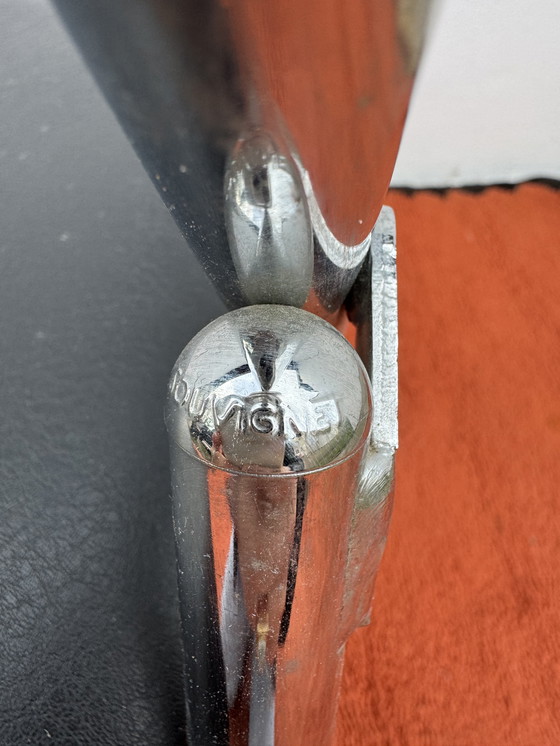 Image 1 of Souvignet chrome folding chair from the 1970s