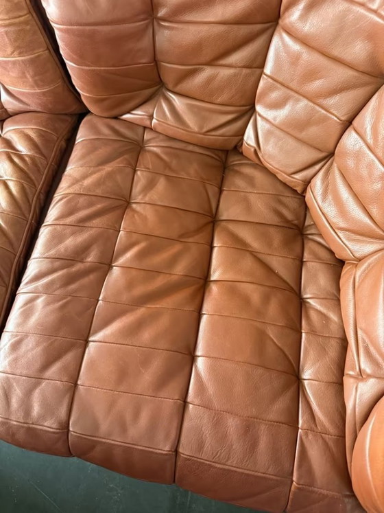 Image 1 of De Sede DS 11 Leather Sofa Couch Desede Armchair Design Modular Elements