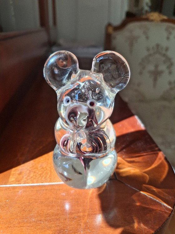 Set di 4 statuette di animali in vetro con inclusioni colorate, alte 9 cm. – Oggetti decorativi, Glass (photo 7 of 9)
