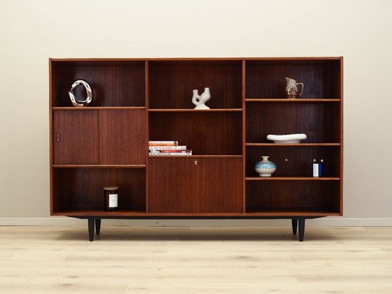 Image 1 of Teak bookcase, Danish design, 1970s, production: Kjeld Bundgard