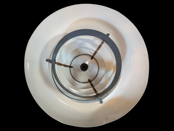 Image 1 of Hans-Agne Jakobsson Markaryd T-325/450 – Lampada a sospensione in ottone Svezia