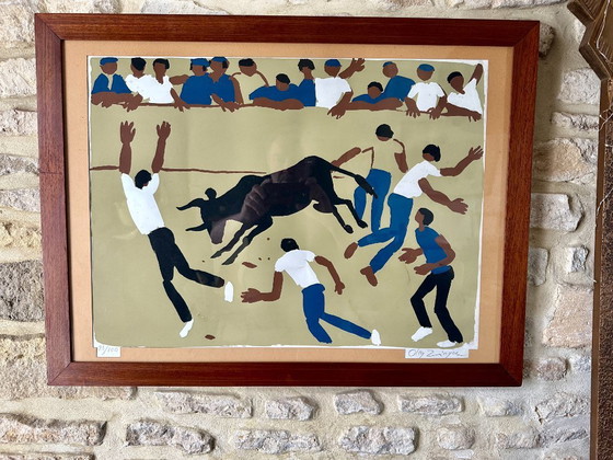 Image 1 of OLEG ZINGER / SERIGRAPHIE ORIGINAL VINTAGE