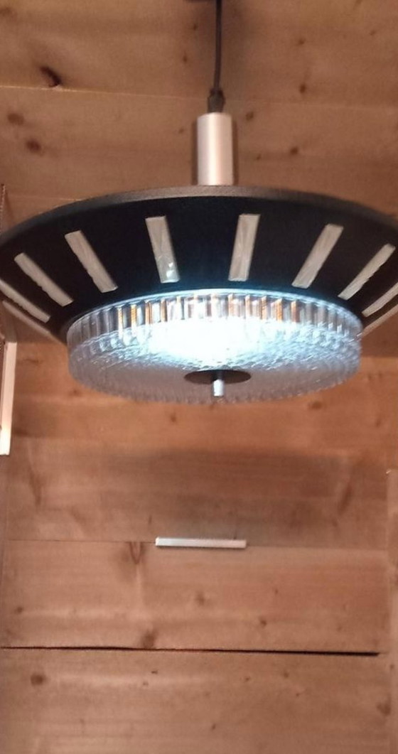 Image 1 of Vintage UFO Pendant Lamp Space Age