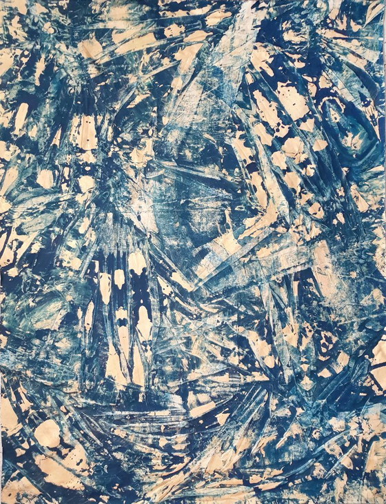 Image 1 of Jürgen Angeler - Atolón dorado azul