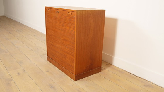 Image 1 of Vintage file cabinet | Office cabinet | Roller door | Drawers