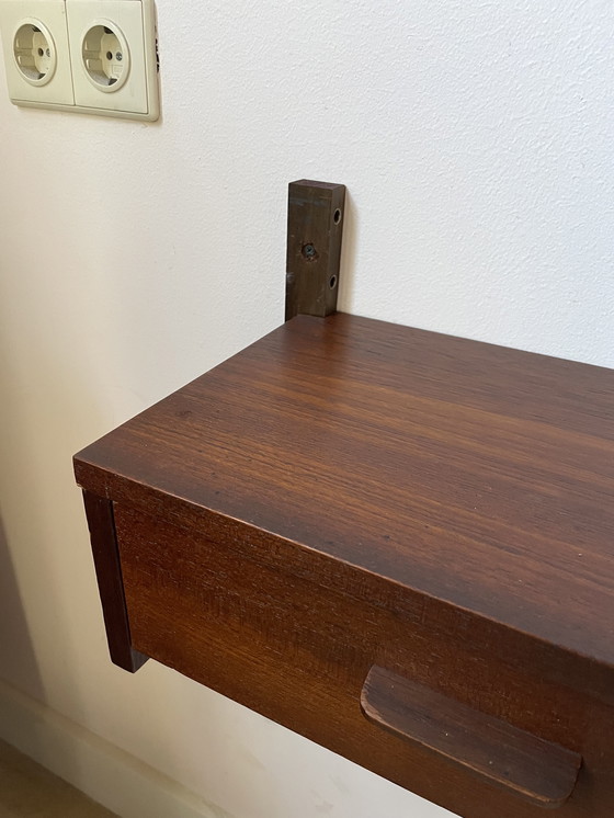 Image 1 of Vintage Wandmeubel met Lades in de stijl van Poul Cadovius