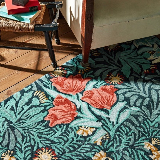Tappeto Brink en Campman Morris & Co Bower Indigo – Brink & Campman, Tappeti, Lana (photo 5 of 6)