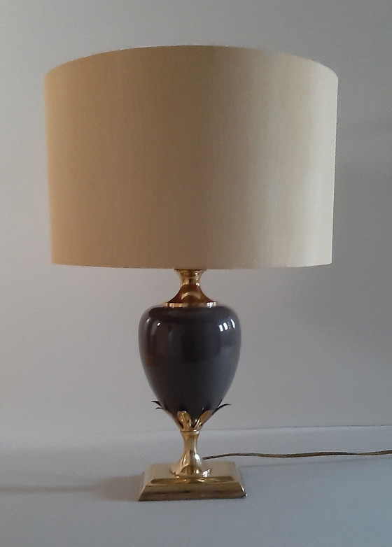 Image 1 of Lámpara de mesa Maison Le Dauphin Francia '70