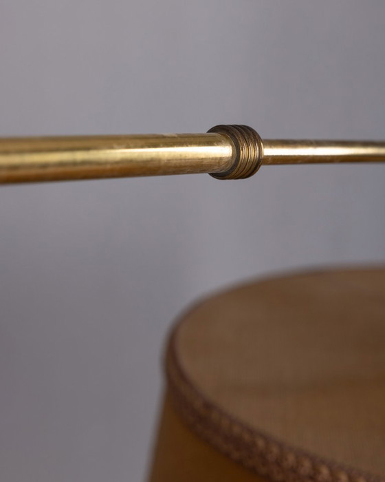 Image 1 of LAMPADA DA PARETE VINTAGE ANNI 50 REGOLABILE IN OTTONE DESIGN ITALIANO