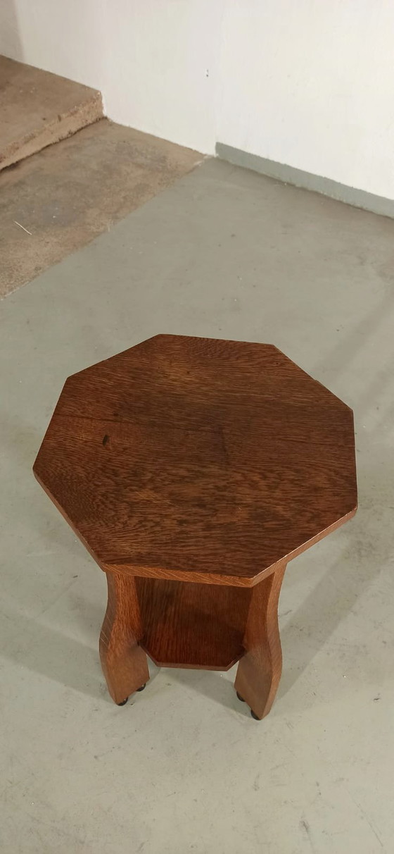 Image 1 of Amsterdamse school Art Deco bijzettafel