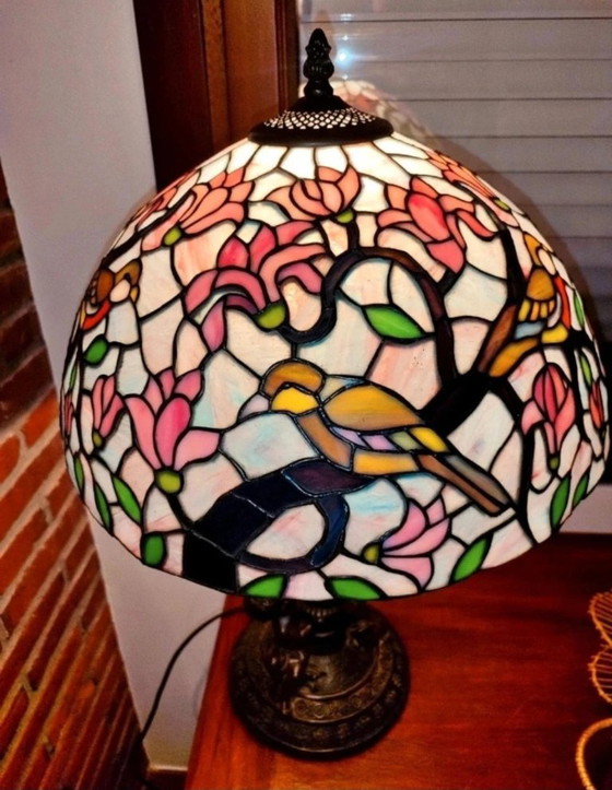 Tiffany Lamp Magnolia Model – Table lamps, Crystal (photo 5 of 13)