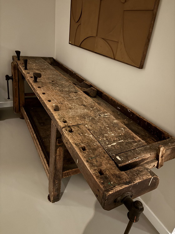 Image 1 of Beautiful old workbench