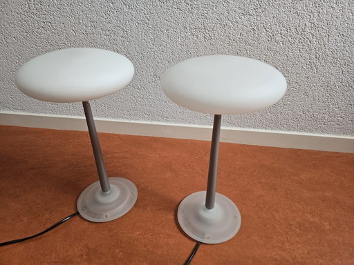 2x Arteluce PAO T1 Tafellampen