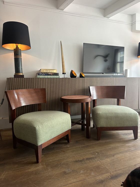 Image 1 of Flexform Thomas 2er-Set Fauteuil & Tisch