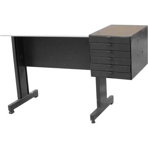 Scrivania vintage di Sottsass Ettore per Olivetti, Italia 1970