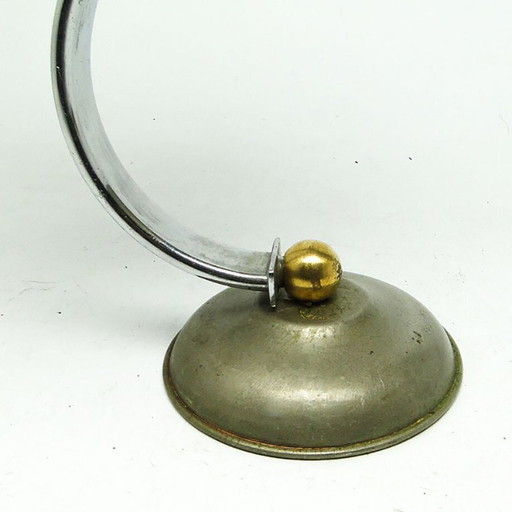 Vintage Wall Lamp, Poland, 1950s – wandlampen, Glass, Metal (photo 2 of 7)