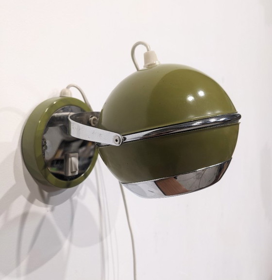 Image 1 of Lampada Eye Ball, lampada spaziale anni '70