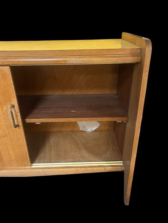 Image 1 of Oak sideboard with compass legs, 1950