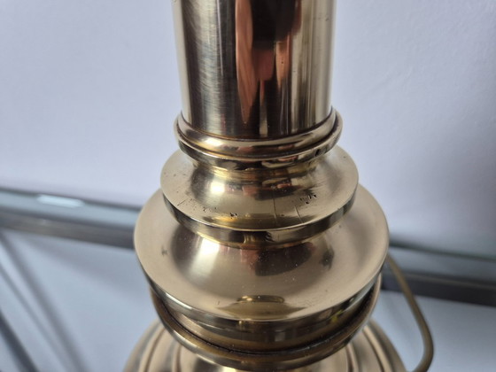 Image 1 of Vintage 1970s Lamp Art (Milano Italy) brass lamp base
