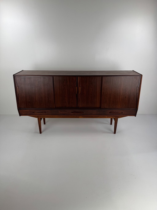 Ærthøj Jensen & Mølholm Rosewood Sideboard – Danish Craftsmanship with Hidden Bar