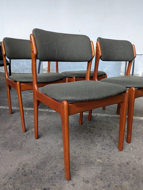 Image 1 of 4 sedie danesi - Erik Buch - O.D. Møbler