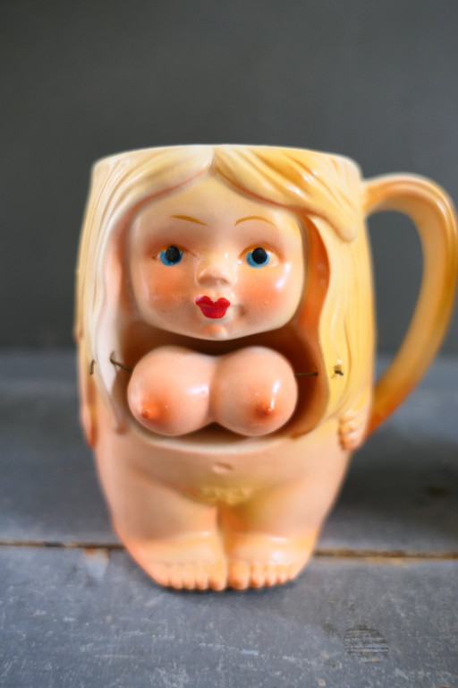 Vintage Adam & Eve Mugs Japan