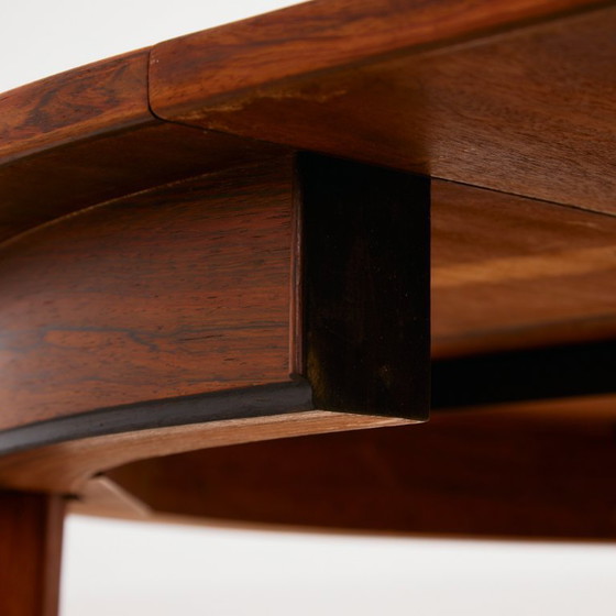 Image 1 of MK10436 Model 55 restored rosewood dining table by Gunni Omann for Omann Jun