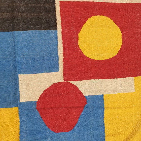 Sonia Delaunay Esquisse 1954 Kunstteppich/Wandteppich | Handgewebte Wolle | 175×247 cm – Teppiche & Läufer (photo 11 of 12)