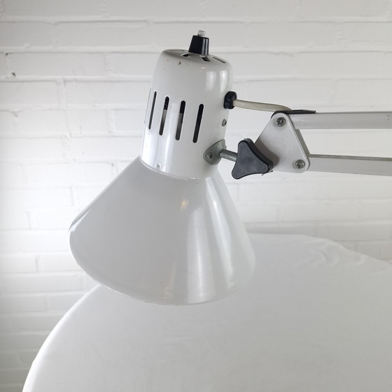 Image 1 of Vintage architect lamp white