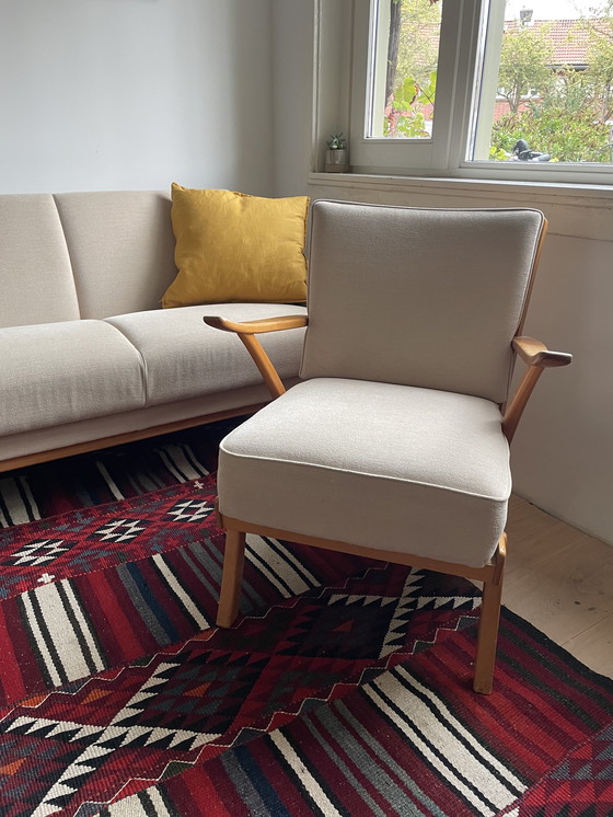 Image 1 of Vintage Danish Walnut Seating Area 1960s