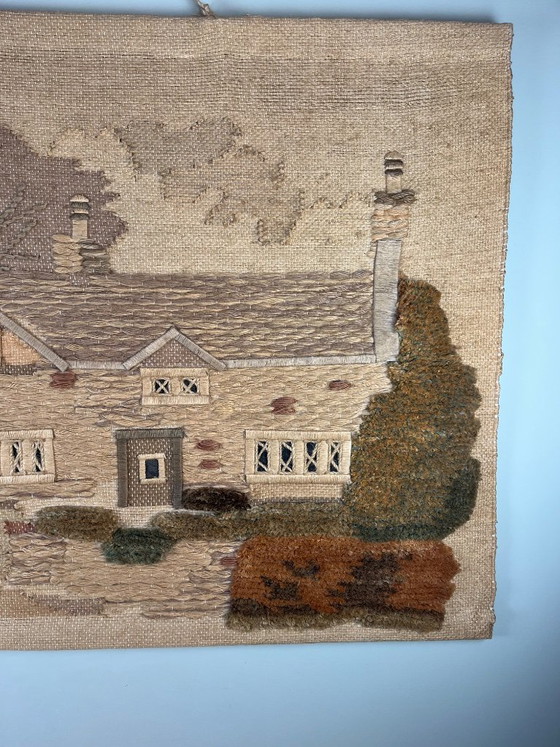 Tapisserie vintage maison de campagne – Décorations murales, Textile, Wool (photo 7 of 11)
