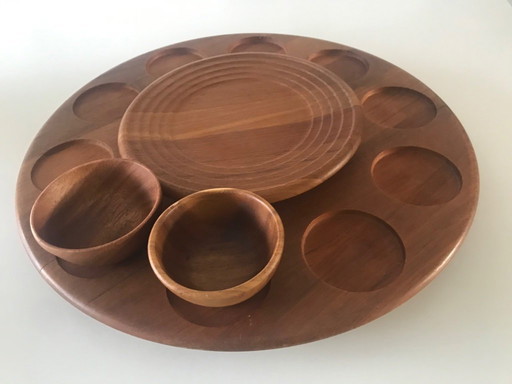 Lazy Susan by Jens Quistgaard for Digsmed, 1960s - Tray