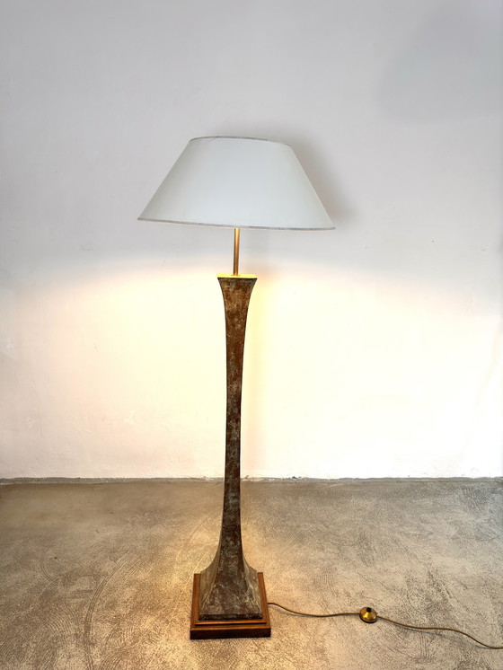 Image 1 of BRONZE-BODENLAMPE VON STEWART ROSS JAMES FÜR HANSSEN LIGHTING, VEREINIGTE STAATEN, 1960er Jahre