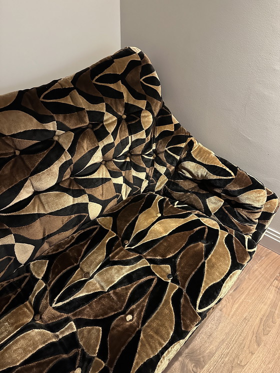 Image 1 of VINTAGE VELVET MODULAR LOUNGE SOFA, 1970S