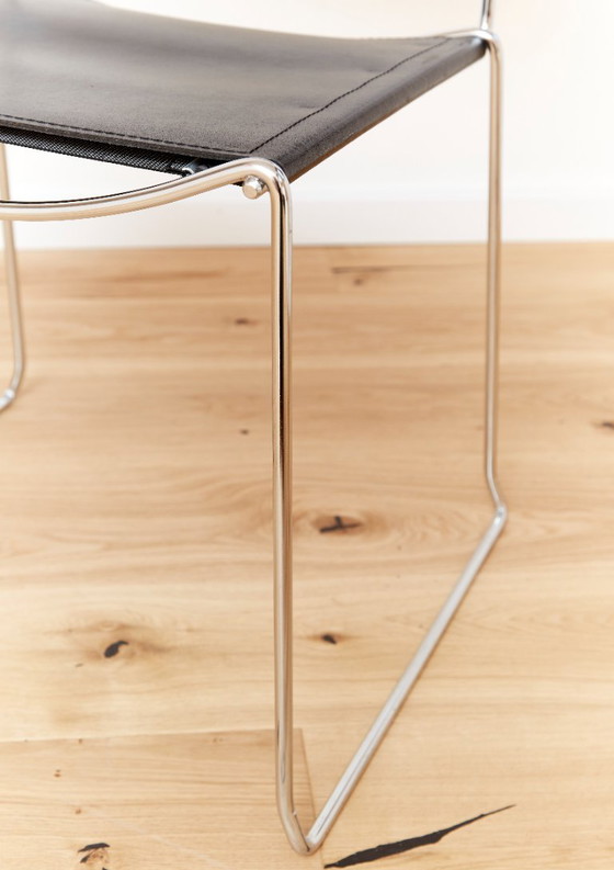 Chaises de salle à manger Giandomenico Belotti pour Alias ​​I, ensemble de 4 – Leather (photo 10 of 13)