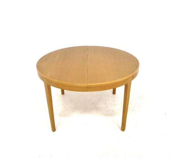 Image 1 of Table de salle à manger scandinave en chêne, Suède, 1960