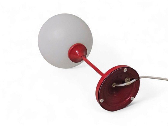 Extremely rare Space Age Table lamp, 1960s – Metal, Glass (photo 7 of 9)