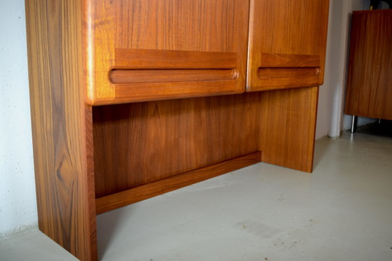 Credenza alta danese in teak, mobile vintage, cassettiera, armadio – Kollund Möbler, Credenze alte, Wood (photo 5 of 8)