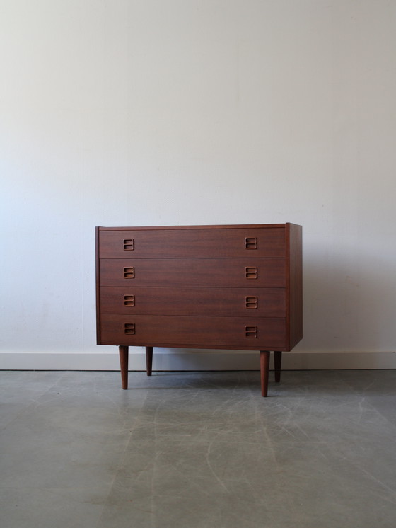 Image 1 of Cassettiera vintage danese in teak.