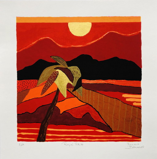 Ronald Boonacker - Serigrafía - Royal Palm