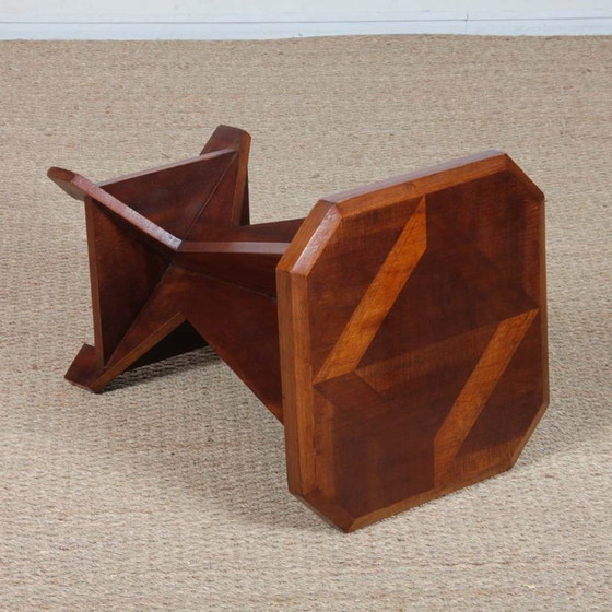Image 1 of Tavolino/comodino in legno in stile Art Déco, 1930