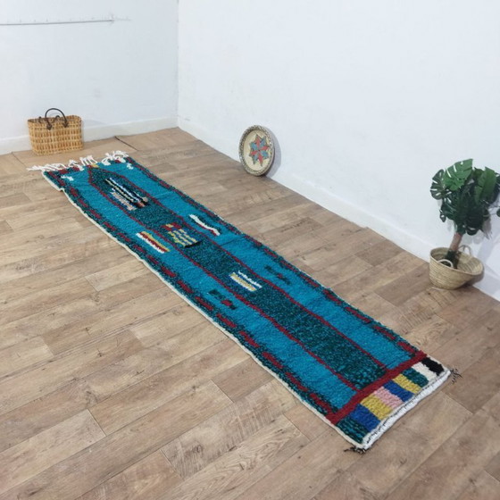 Image 1 of Berber Runner Rug – Berber Runner Carpet | Moroccan Wool Runner | 305 × 74 cm