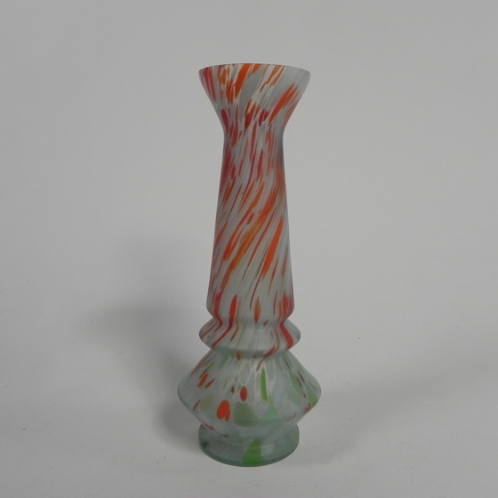 Image 1 of Art Deco Vase in Different Colors, Beaded, 1930s