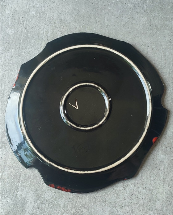 Image 1 of Ceramic dish from the 60s signed Vercor
