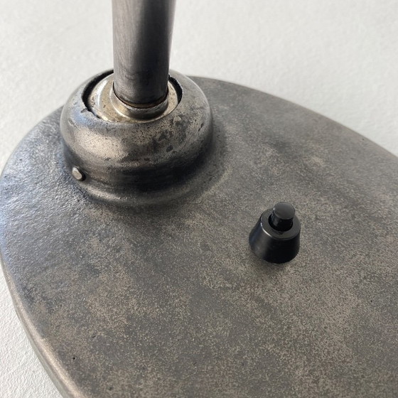 OUDE BAUHAUS BUREAULAMP « BUR » MODEL 2700, Tafellampen, Metaal, Zwart (foto 6 van 11)