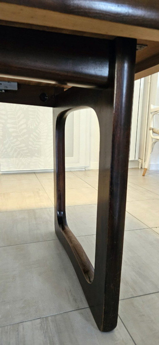 Image 1 of Large extendable vintage dining table 155–235 cm – 1970s design