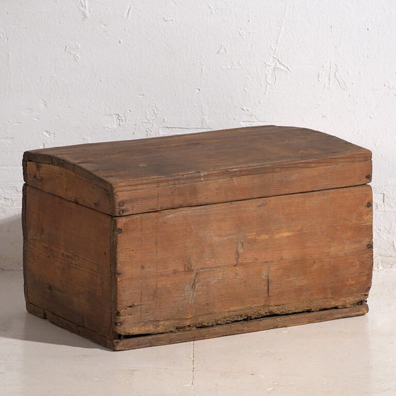 Kleine antieke kist (ca. 1900) #6 – Decoratieve objecten, Rustic (photo 7 of 14)