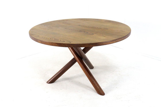 Image 1 of Gerard Geytenbeek 'Plataan' eettafel vintage 