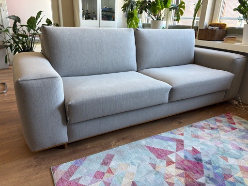 Bolia Gest Schlafsofa 2½ Sitzer – Studio Nooi | Baize Stahlgrau | Geölte Eiche